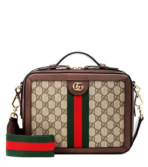 small gucci brown bag|Gucci shoulder tote bag.